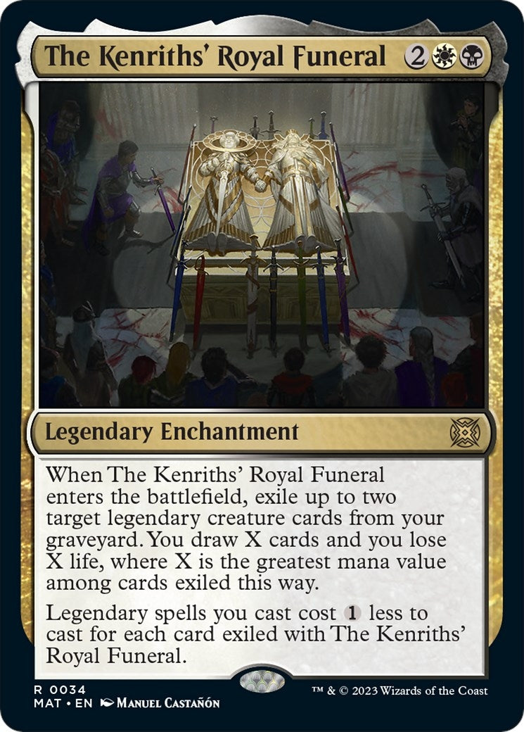 Image for The Kenriths' Royal Funeral (March of the Machine: The Aftermath) (34) - Magic: The Gathering