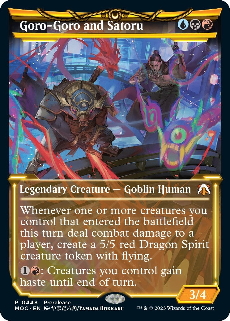 Image for Goro-Goro and Satoru (Showcase) (Prerelease Cards) (448) - Magic: The Gathering