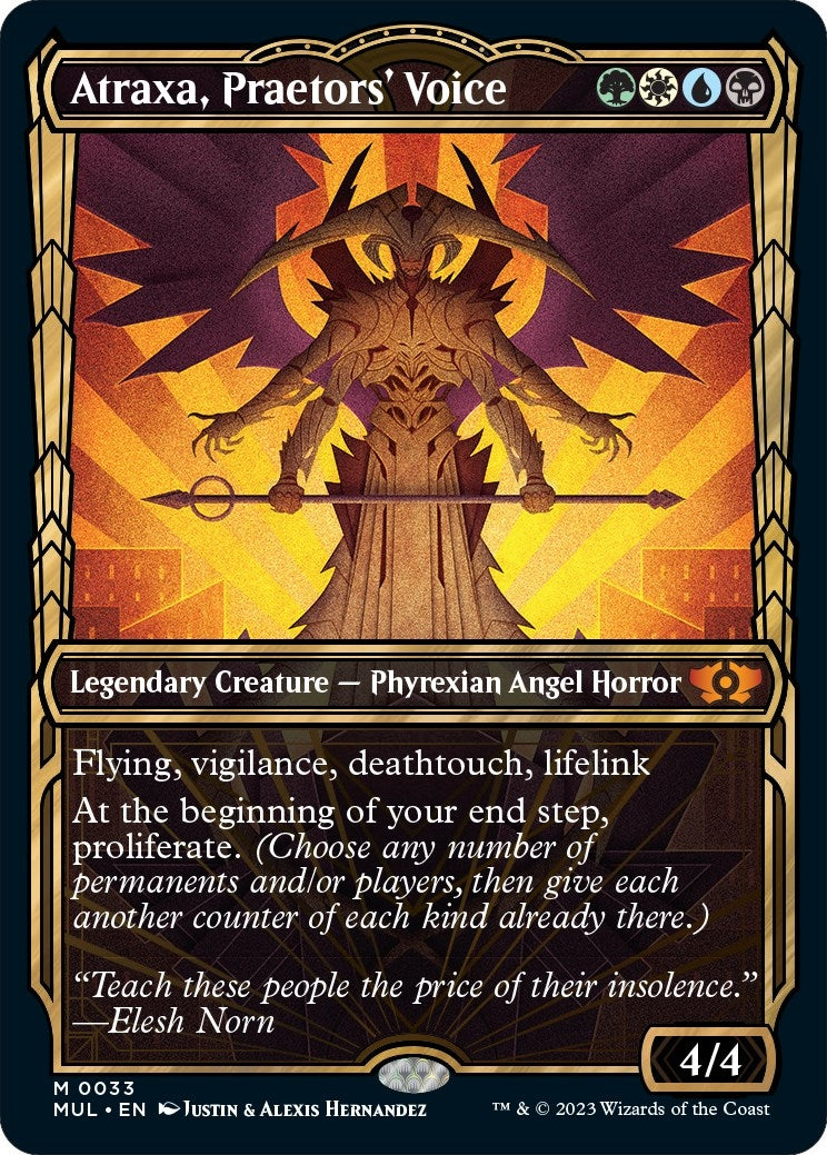 Image for Atraxa, Praetors' Voice (March of the Machine: Multiverse Legends) (33) - Magic: The Gathering