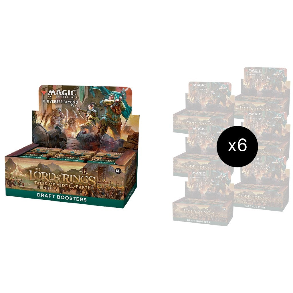 Image for Universes Beyond: The Lord of the Rings: Tales of Middle-earth - Draft Booster Box Case - Magic: The Gathering