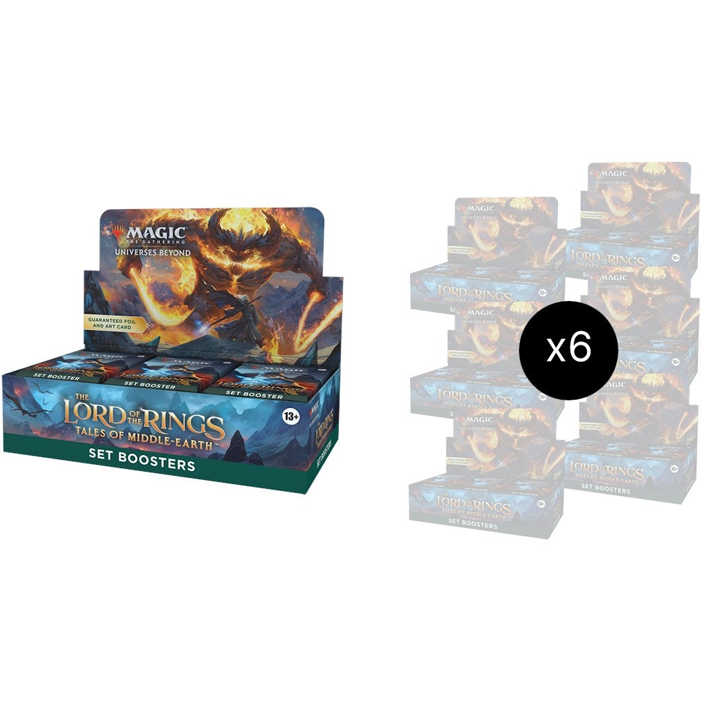 Image for Universes Beyond: The Lord of the Rings: Tales of Middle-earth - Set Booster Box Case - Magic: The Gathering