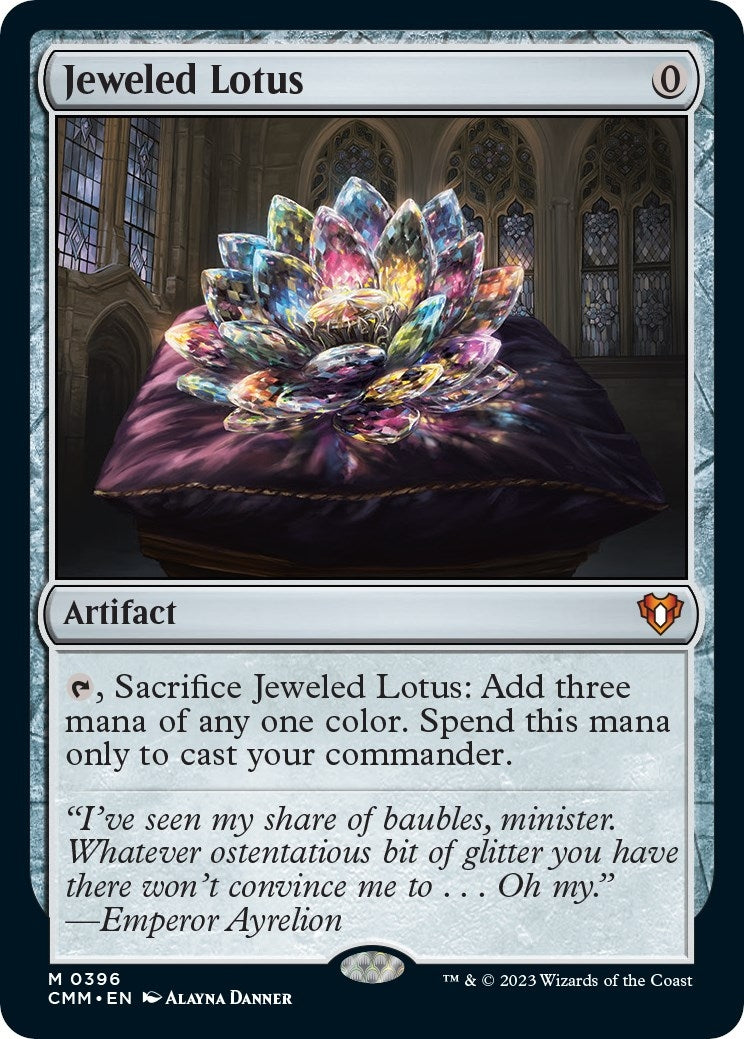 Image for Jeweled Lotus (Commander Masters) (396) - Magic: The Gathering
