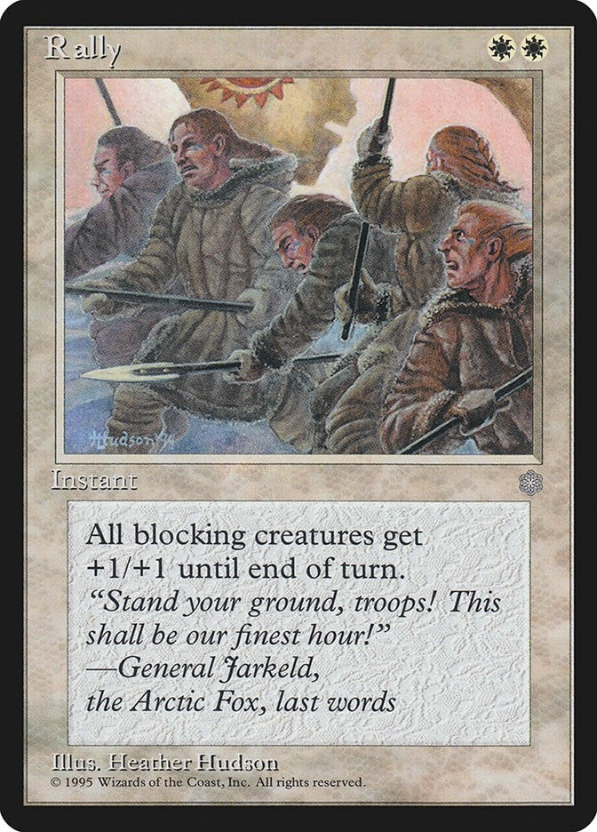 Image for Rally (Ice Age) - Magic: The Gathering