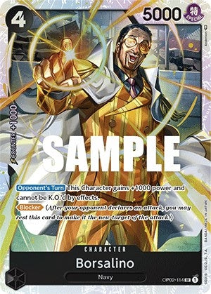 Image for Borsalino (Paramount War) (OP02-114) - One Piece Card Game