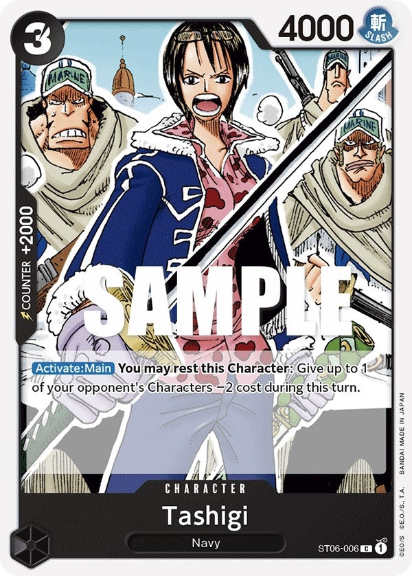 Image for Tashigi (Starter Deck 6: Absolute Justice) (ST06-006) - One Piece Card Game