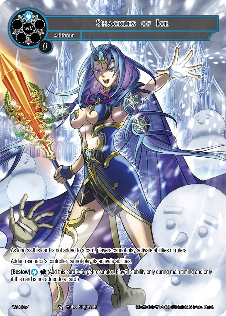Image for Shackles of Ice (Promo Cards) (WL037) - Force of Will