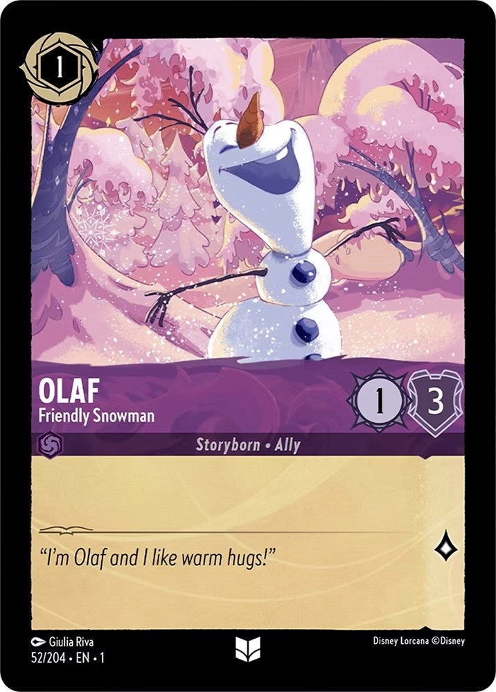 Image for Olaf - Friendly Snowman (1) (52)