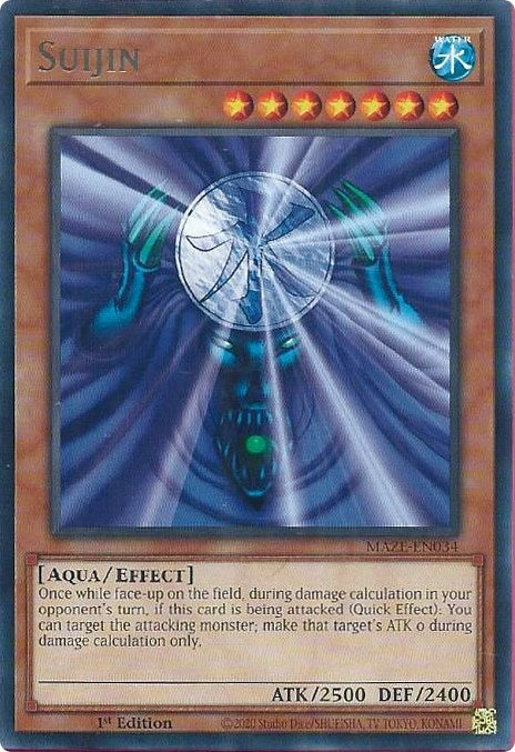 Image for Suijin (Maze of Memories) (MAZE-EN034) - YuGiOh