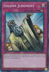 Image for Solemn Judgment (Maze of Memories) (MAZE-EN063) - YuGiOh