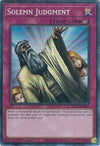 Image for Solemn Judgment (CR) (Maze of Memories) (MAZE-EN063) - YuGiOh