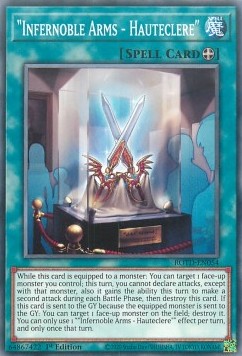 "Infernoble Arms - Hauteclere" - Rise of the Duelist (Common) [ROTD-054]
