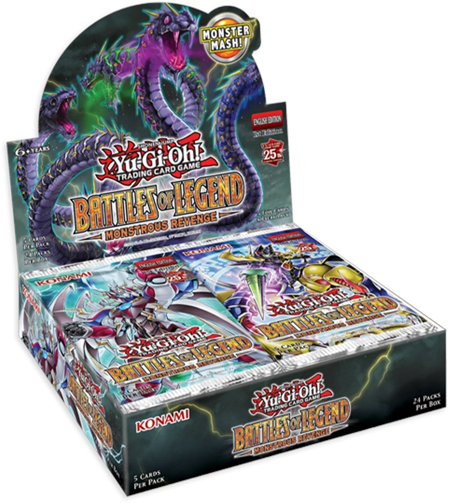 Image for Battles of Legend: Monstrous Revenge Booster Box - YuGiOh