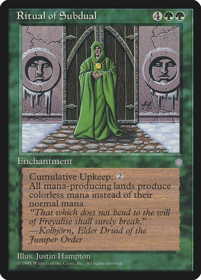 Image for Ritual of Subdual (Ice Age) - Magic: The Gathering