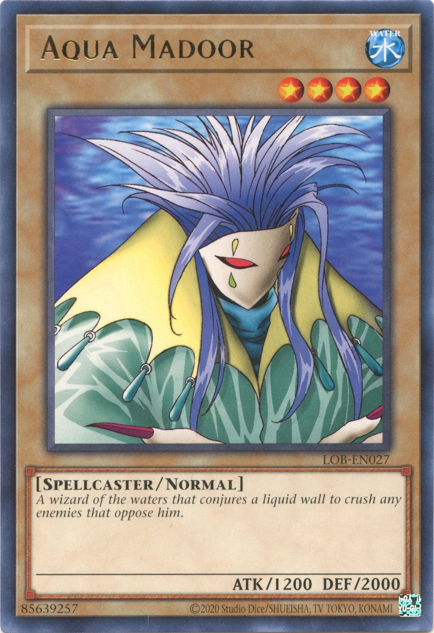 Image for Aqua Madoor (Legend of Blue Eyes White Dragon (25th Anniversary Edition)) (LOB-EN027) - YuGiOh