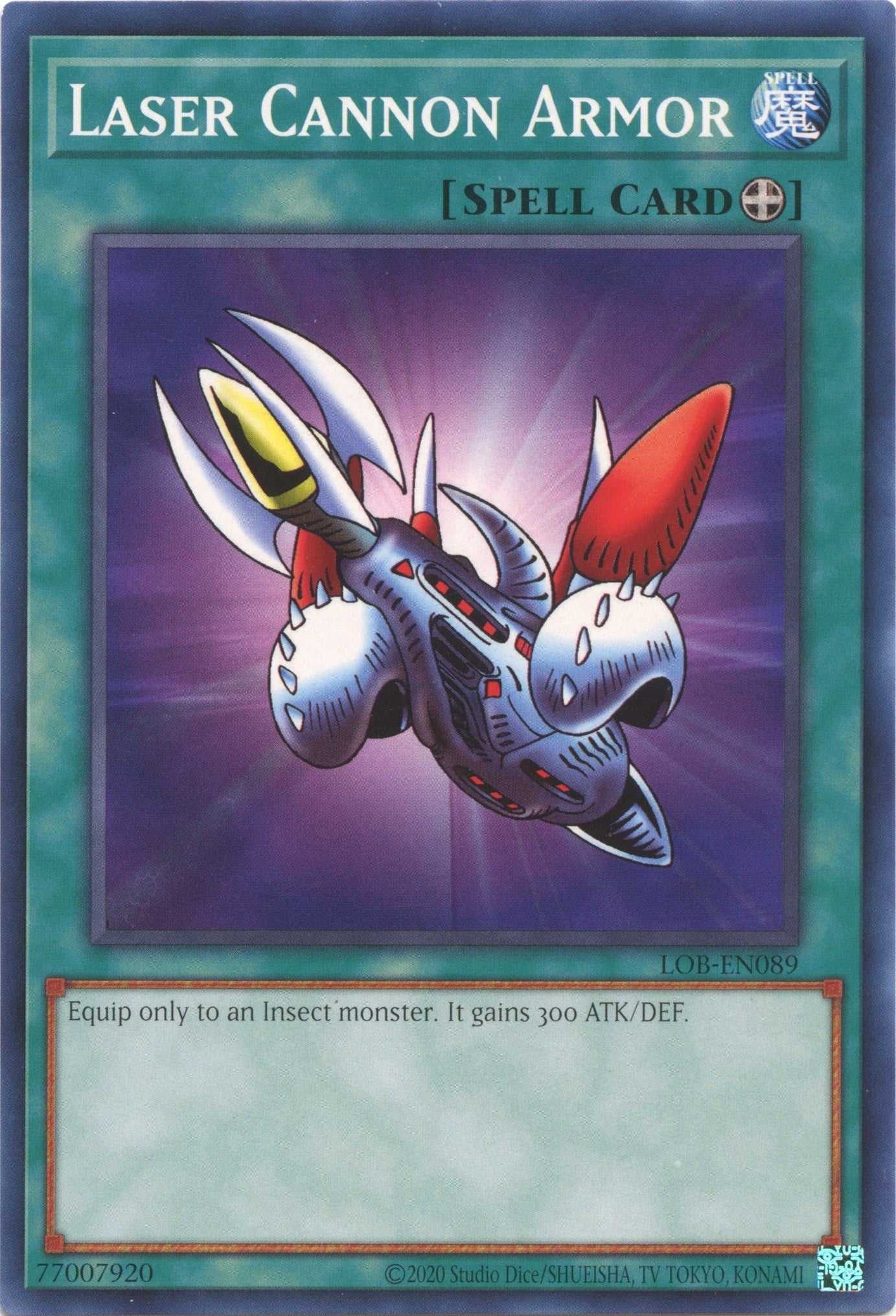 Image for Laser Cannon Armor (Legend of Blue Eyes White Dragon (25th Anniversary Edition)) (LOB-EN089) - YuGiOh
