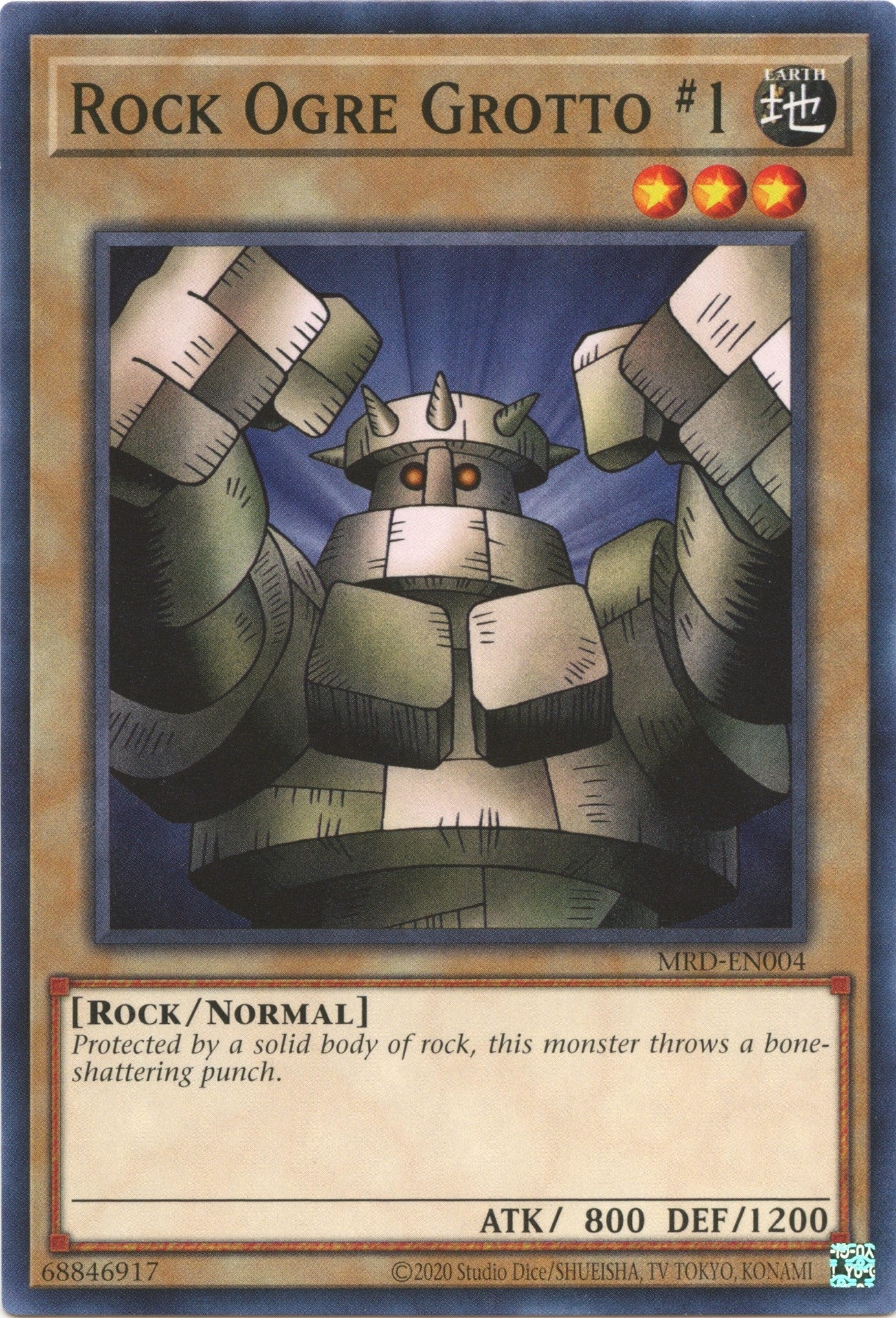 Image for Rock Ogre Grotto #1 (Metal Raiders (25th Anniversary Edition)) (MRD-EN004) - YuGiOh
