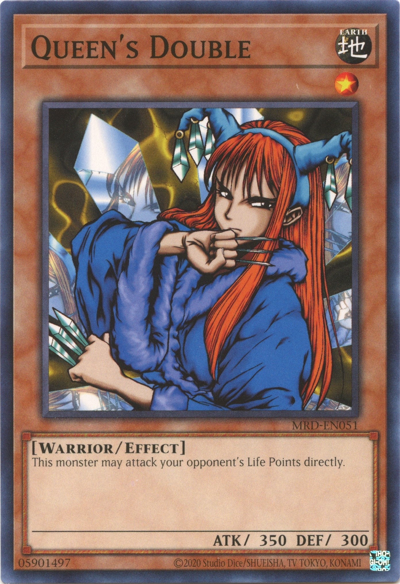 Image for Queen's Double (Metal Raiders (25th Anniversary Edition)) (MRD-EN051) - YuGiOh