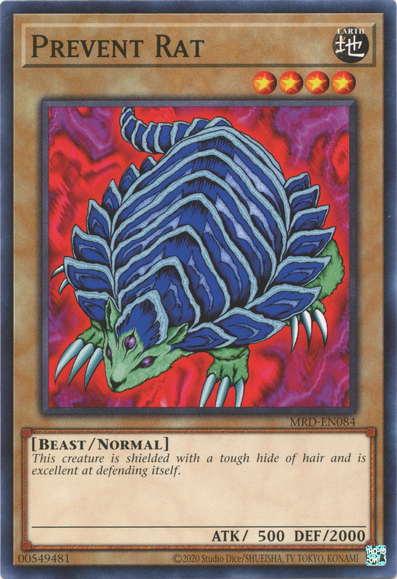 Image for Prevent Rat (Metal Raiders (25th Anniversary Edition)) (MRD-EN084) - YuGiOh