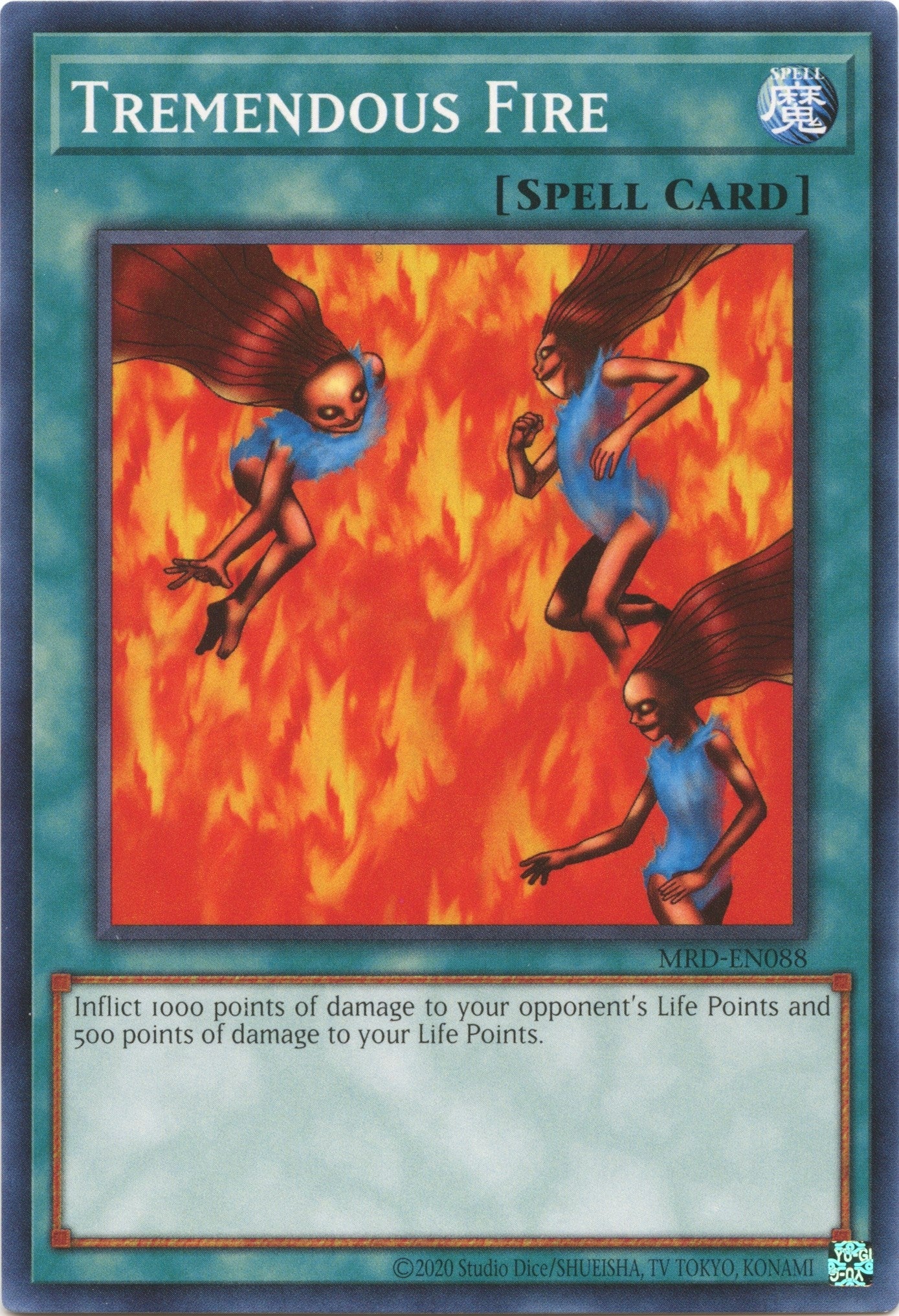 Image for Tremendous Fire (Metal Raiders (25th Anniversary Edition)) (MRD-EN088) - YuGiOh
