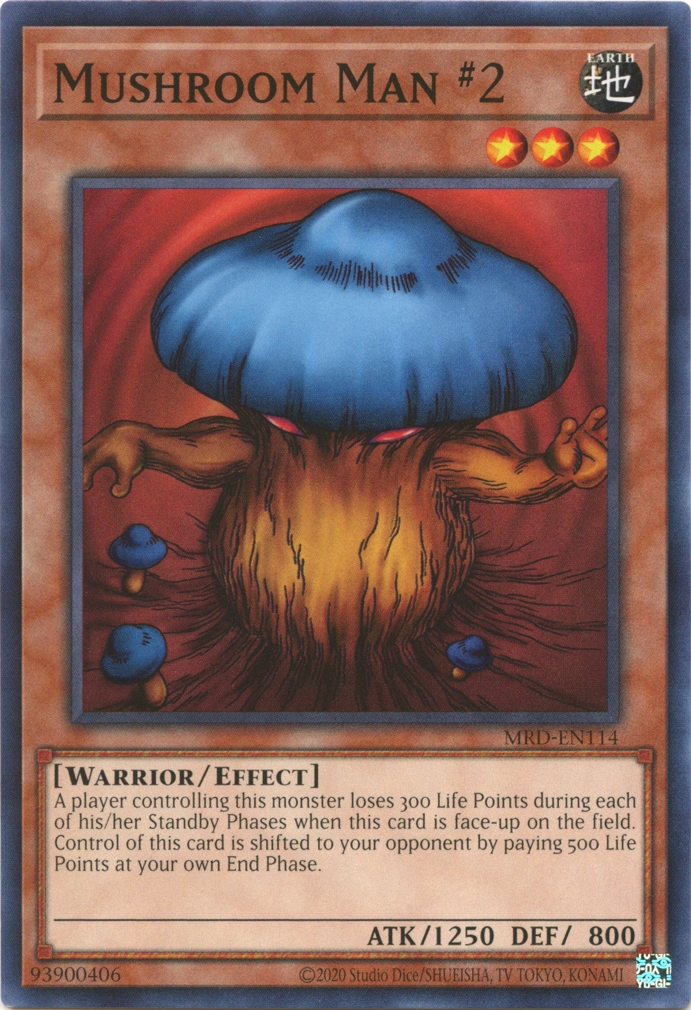 Image for Mushroom Man #2 (Metal Raiders (25th Anniversary Edition)) (MRD-EN114) - YuGiOh