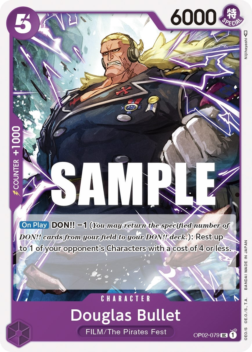 Image for Douglas Bullet (Paramount War) (OP02-079) - One Piece Card Game