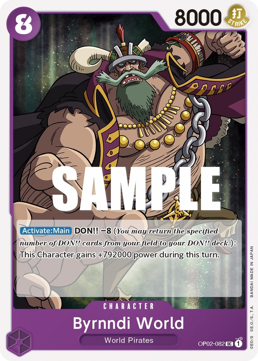 Image for Byrnndi World (Paramount War) (OP02-082) - One Piece Card Game