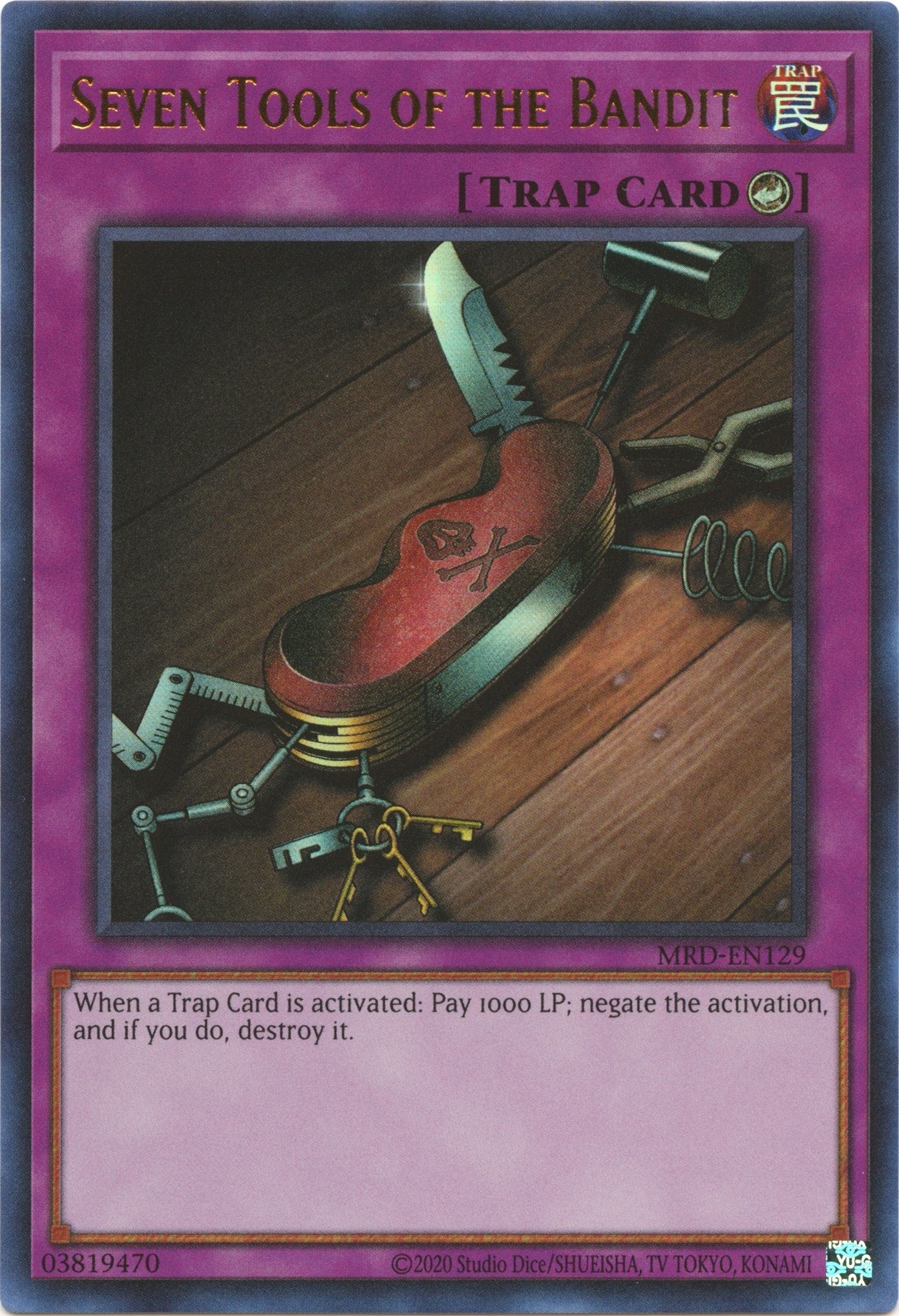 Image for Seven Tools of the Bandit (Metal Raiders (25th Anniversary Edition)) (MRD-EN129) - YuGiOh