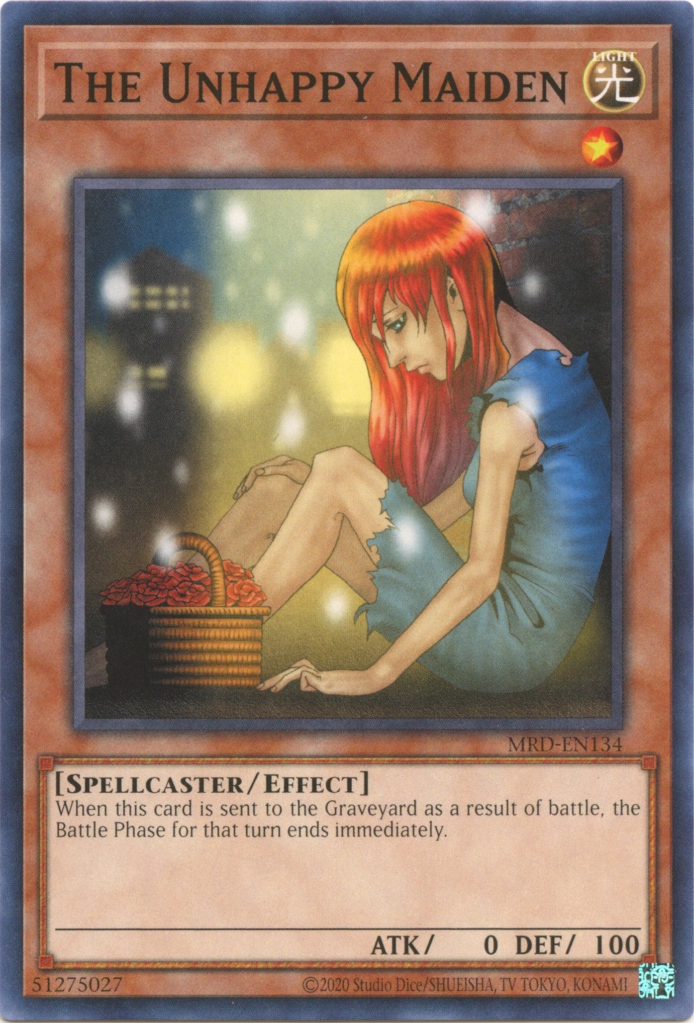 Image for The Unhappy Maiden (Metal Raiders (25th Anniversary Edition)) (MRD-EN134) - YuGiOh