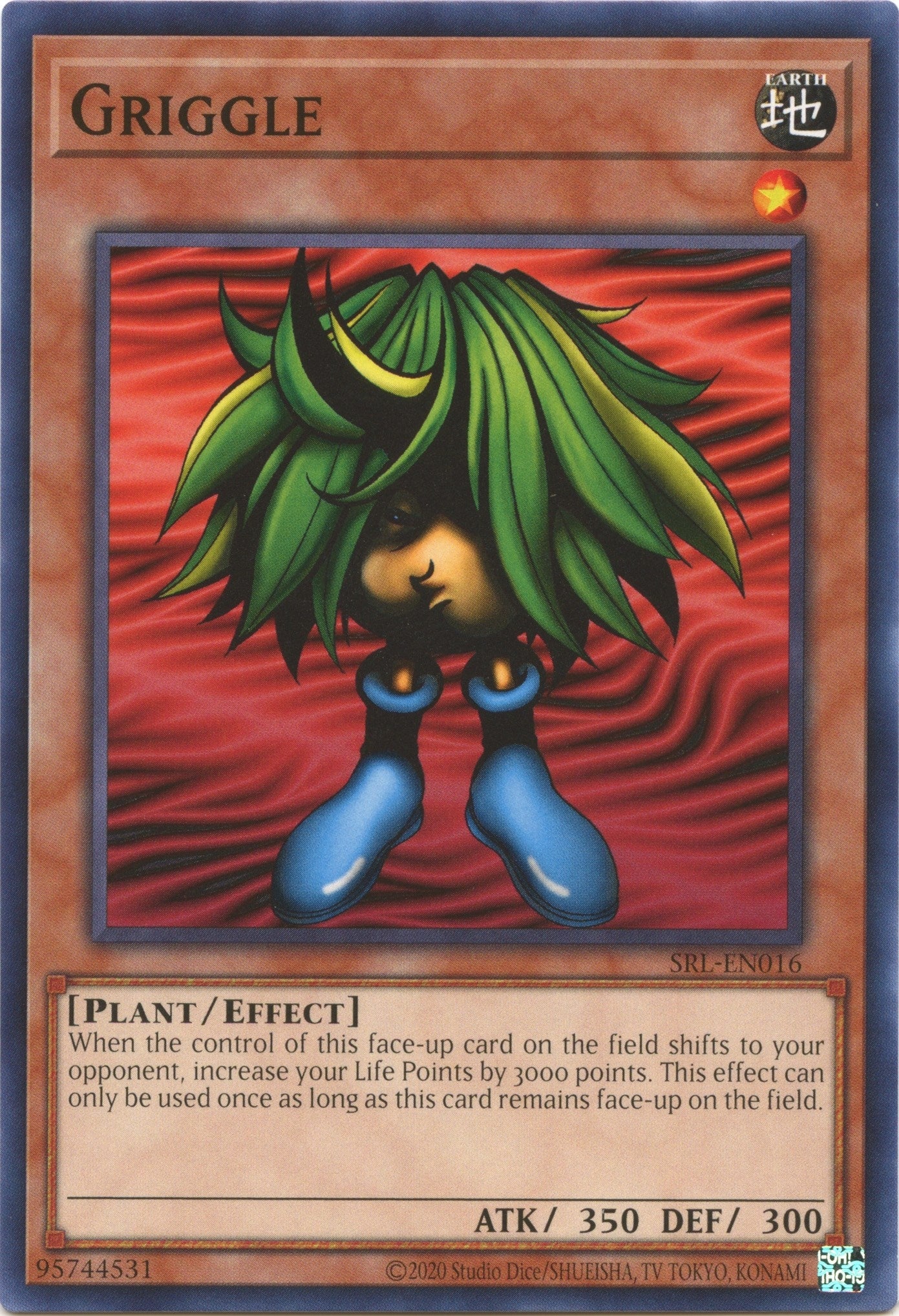 Image for Griggle (Spell Ruler (25th Anniversary Edition)) (SRL-EN016) - YuGiOh