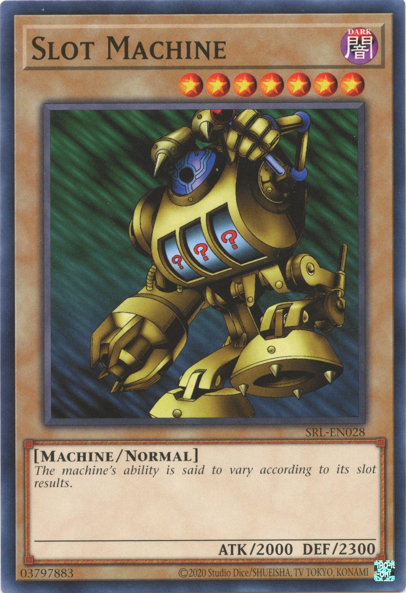 Image for Slot Machine (Spell Ruler (25th Anniversary Edition)) (SRL-EN028) - YuGiOh