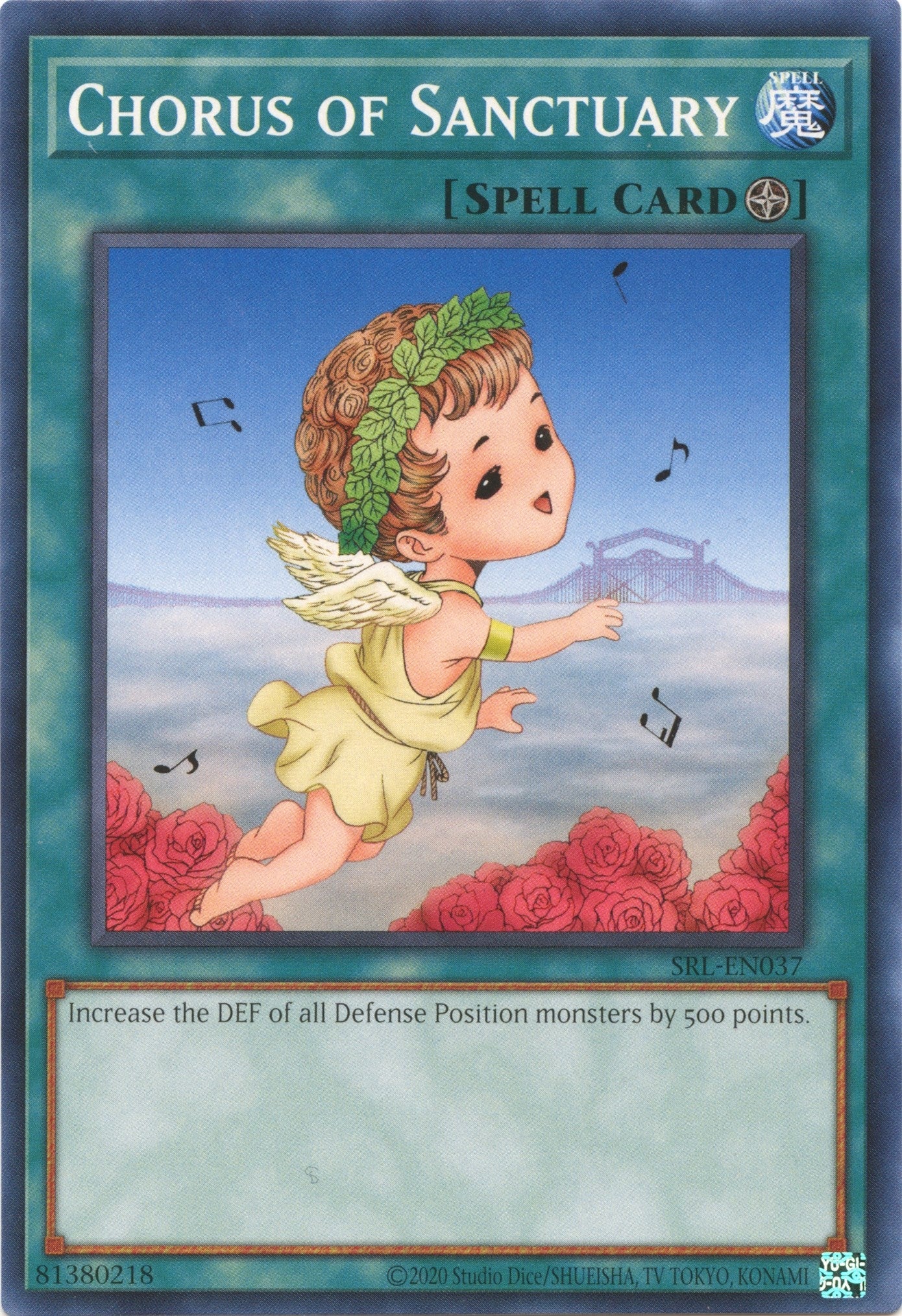 Image for Chorus of Sanctuary (Spell Ruler (25th Anniversary Edition)) (SRL-EN037) - YuGiOh