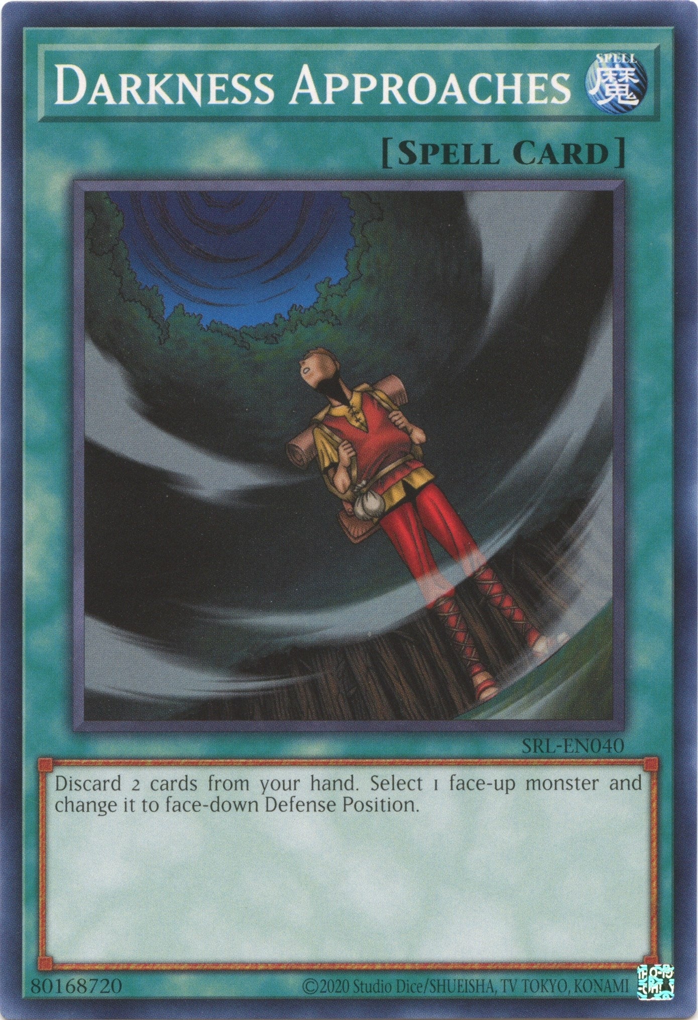 Image for Darkness Approaches (Spell Ruler (25th Anniversary Edition)) (SRL-EN040) - YuGiOh