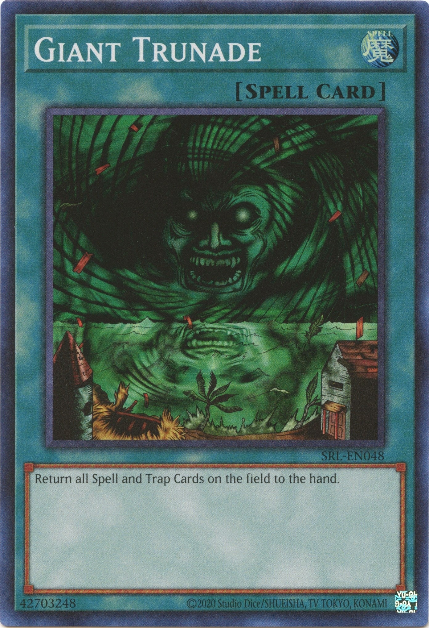 Image for Giant Trunade (Spell Ruler (25th Anniversary Edition)) (SRL-EN048) - YuGiOh