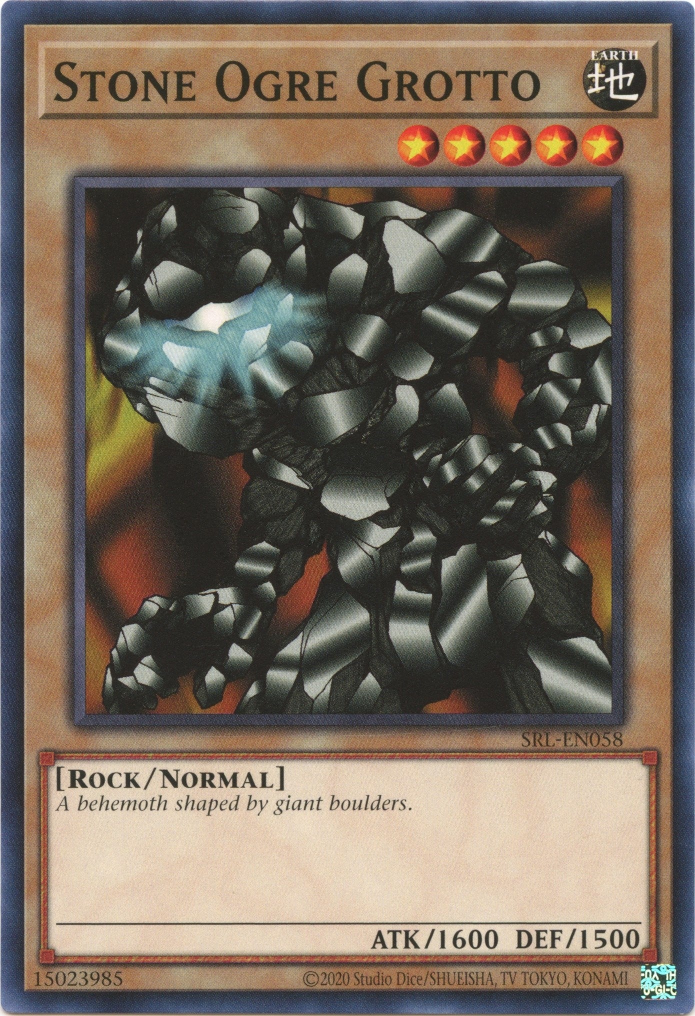 Image for Stone Ogre Grotto (Spell Ruler (25th Anniversary Edition)) (SRL-EN058) - YuGiOh