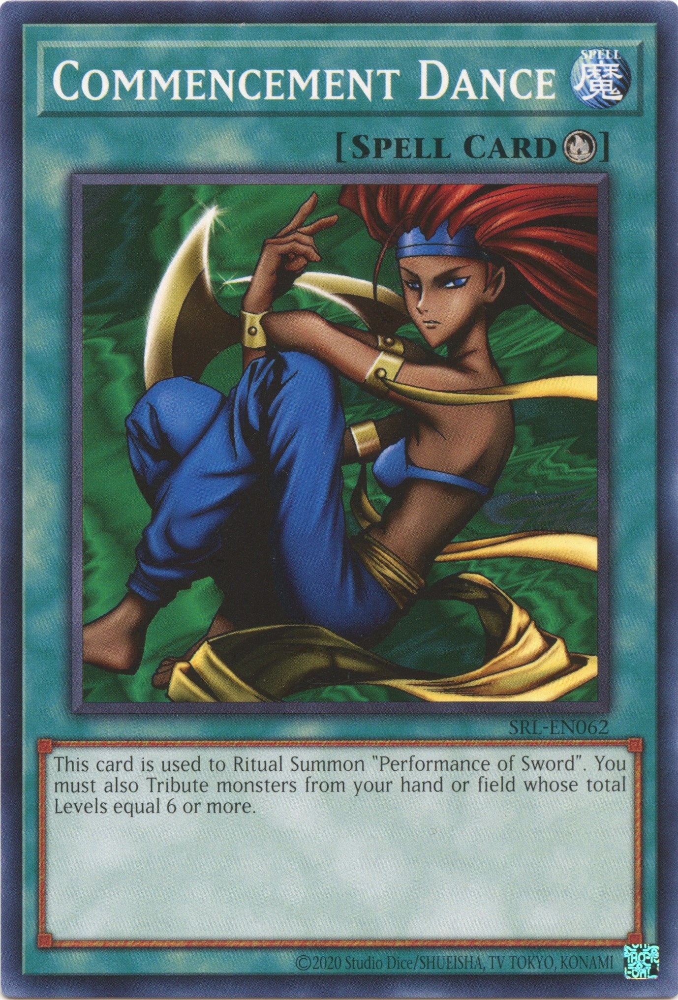 Image for Commencement Dance (Spell Ruler (25th Anniversary Edition)) (SRL-EN062) - YuGiOh