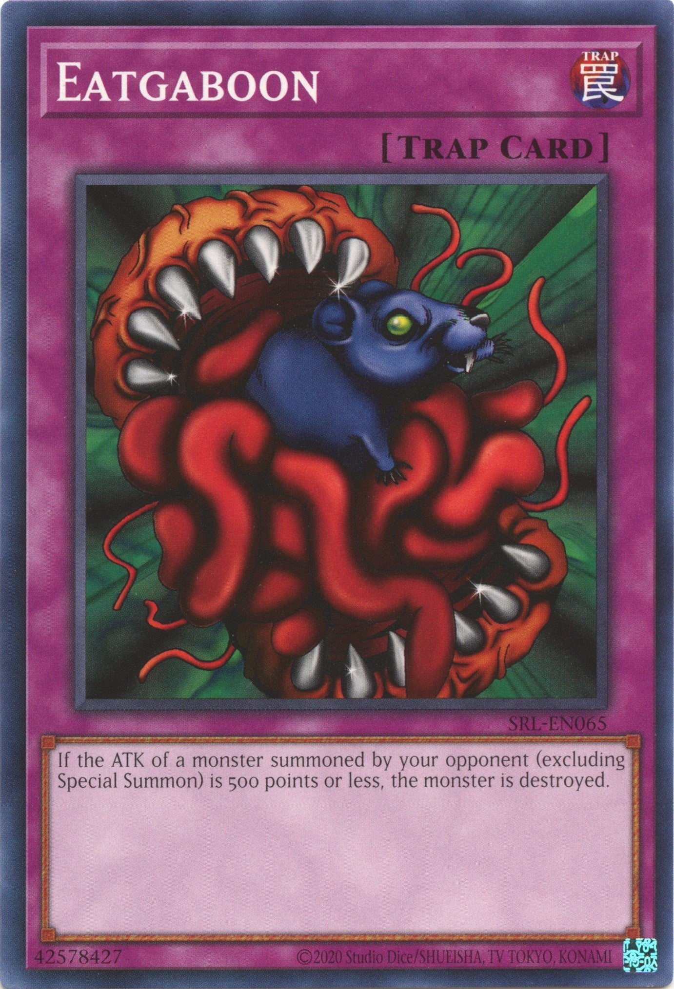 Image for Eatgaboon (Spell Ruler (25th Anniversary Edition)) (SRL-EN065) - YuGiOh