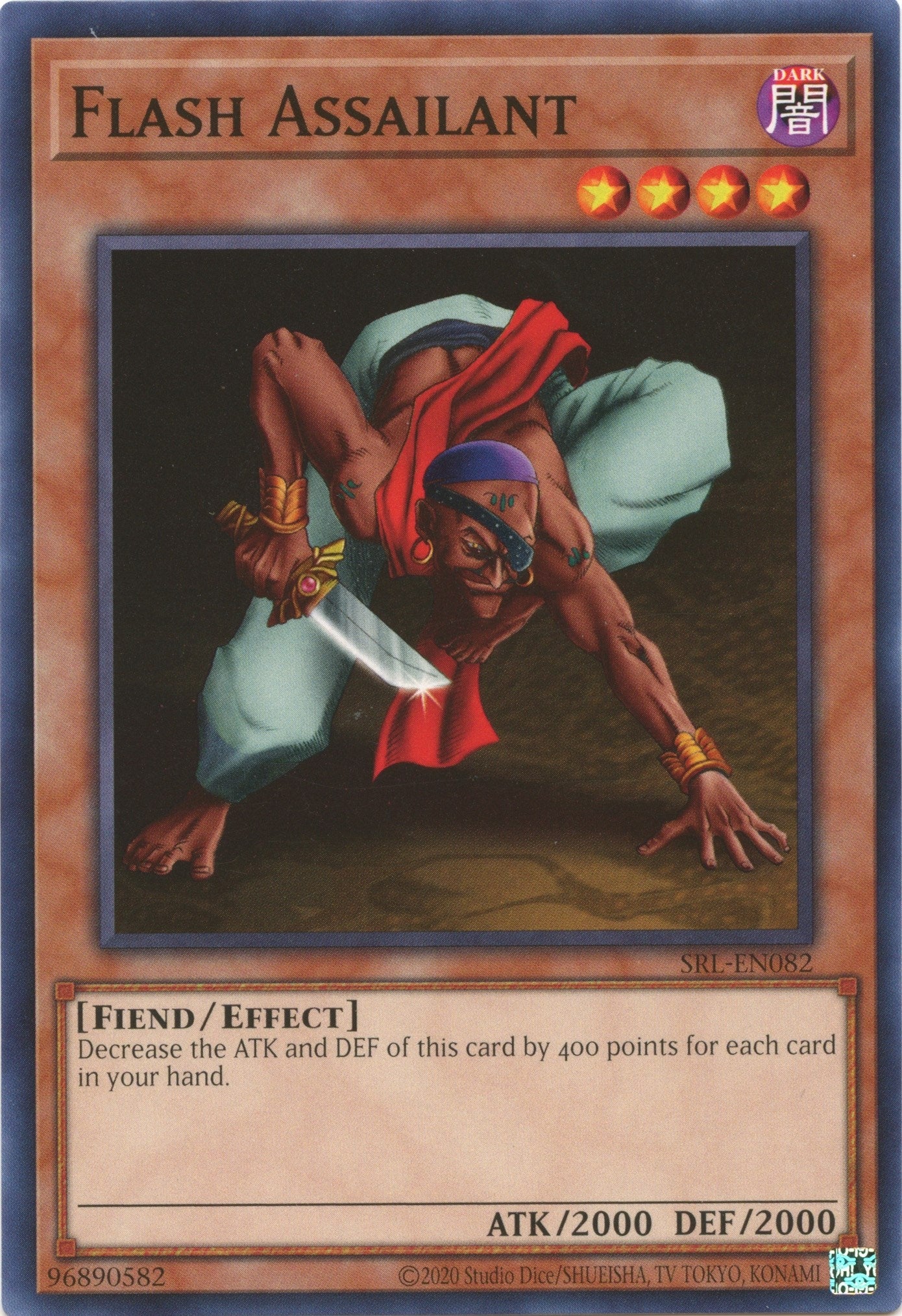 Image for Flash Assailant (Spell Ruler (25th Anniversary Edition)) (SRL-EN082) - YuGiOh