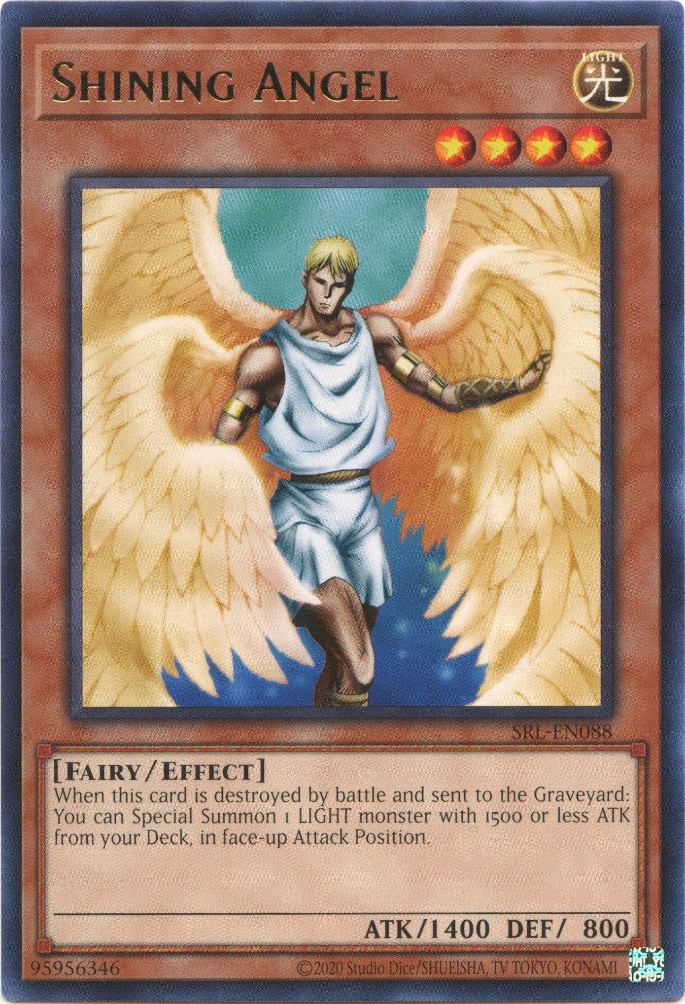 Image for Shining Angel (Spell Ruler (25th Anniversary Edition)) (SRL-EN088) - YuGiOh