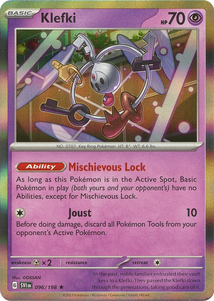 Image for Klefki (SV01: Scarlet & Violet Base Set) (096/198) - Pokemon