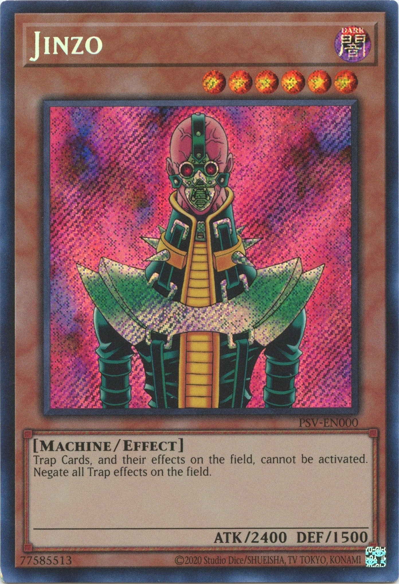 Image for Jinzo (Pharaoh's Servant (25th Anniversary Edition)) (PSV-EN000) - YuGiOh