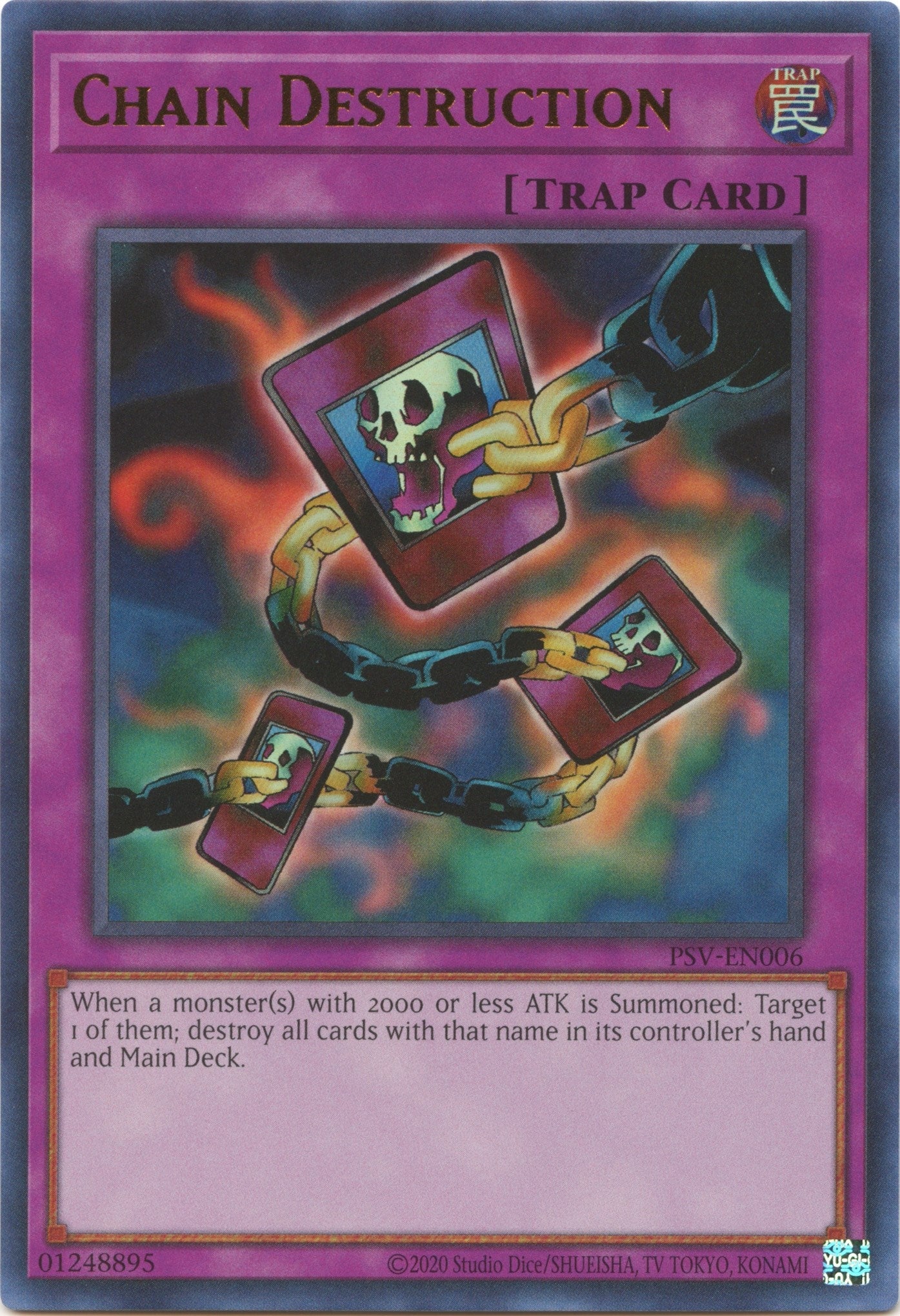 Image for Chain Destruction (Pharaoh's Servant (25th Anniversary Edition)) (PSV-EN006) - YuGiOh