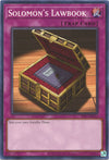 Image for Solomon's Lawbook (Pharaoh's Servant (25th Anniversary Edition)) (PSV-EN013) - YuGiOh
