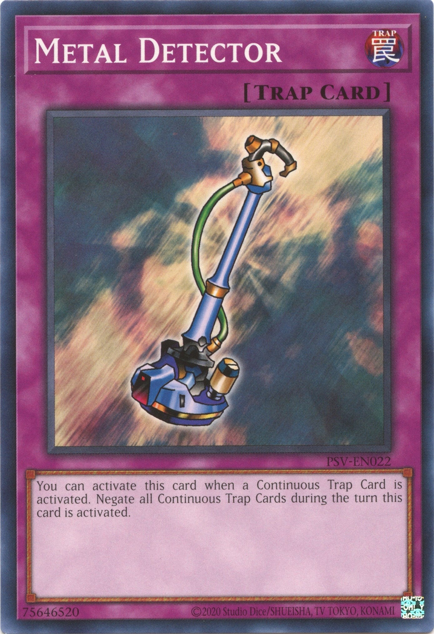 Image for Metal Detector (Pharaoh's Servant (25th Anniversary Edition)) (PSV-EN022) - YuGiOh