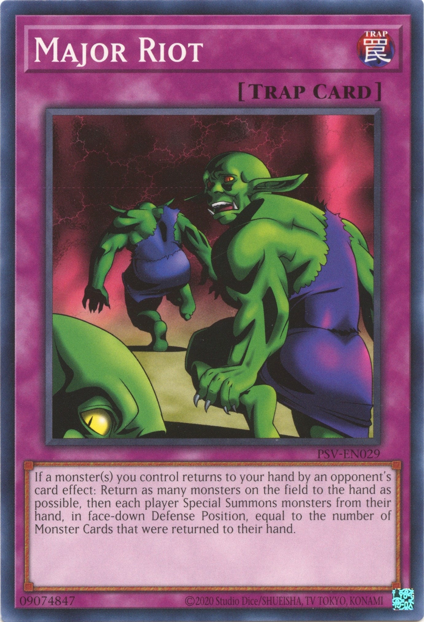 Image for Major Riot (Pharaoh's Servant (25th Anniversary Edition)) (PSV-EN029) - YuGiOh
