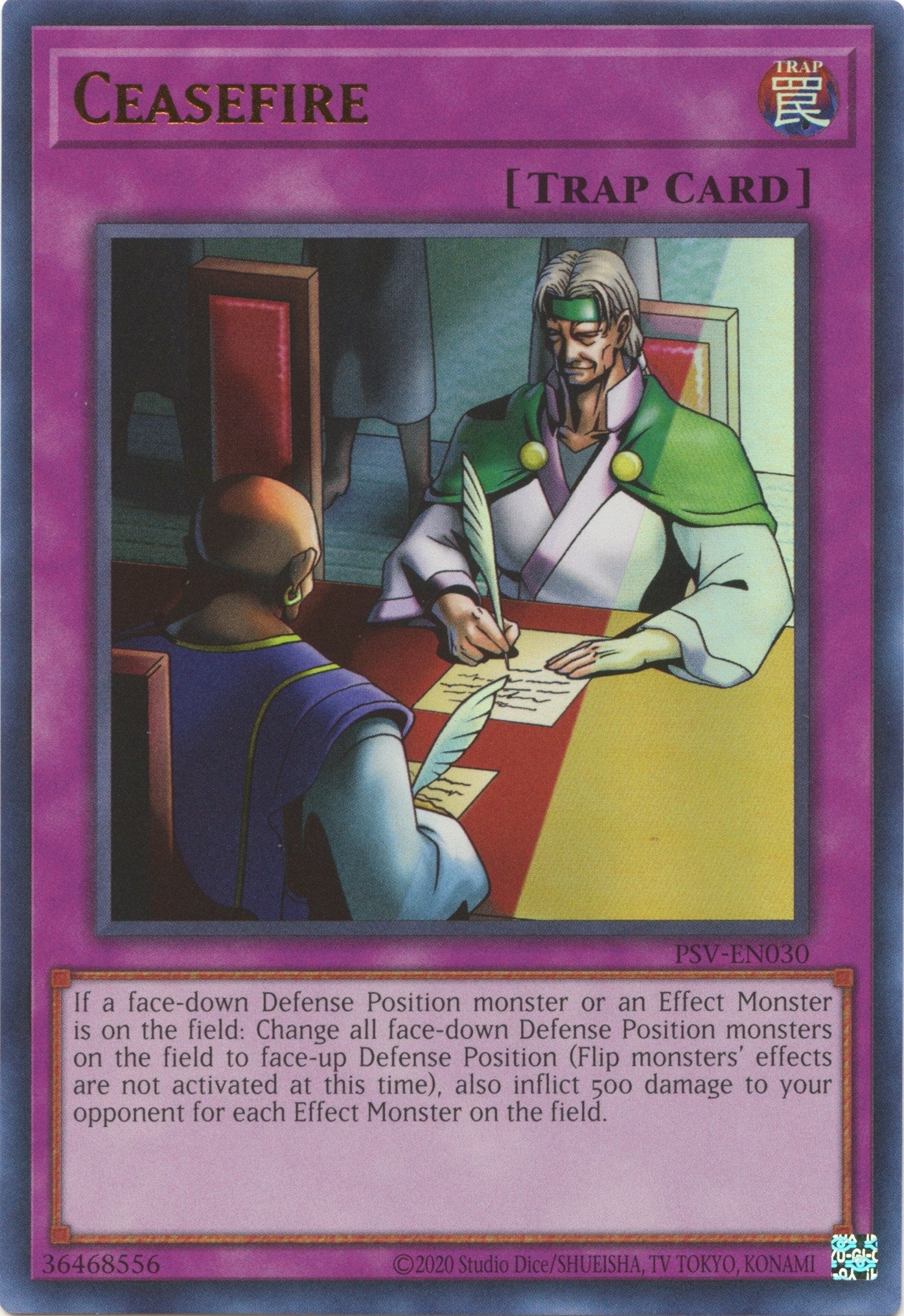 Image for Ceasefire (Pharaoh's Servant (25th Anniversary Edition)) (PSV-EN030) - YuGiOh
