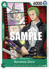 Image for Roronoa Zoro (Paramount War Pre-Release Cards) (OP02-043) - One Piece Card Game