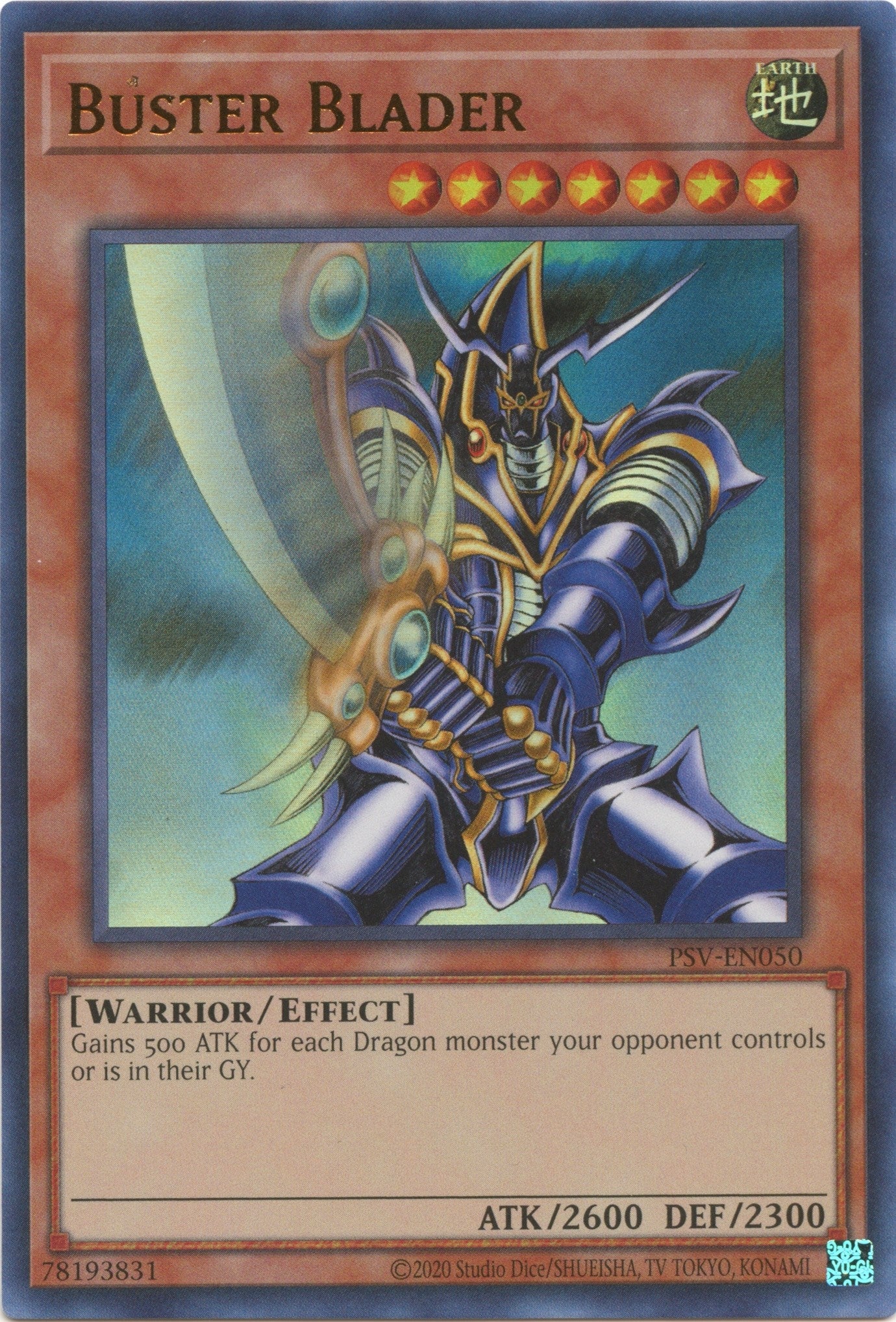 Image for Buster Blader (Pharaoh's Servant (25th Anniversary Edition)) (PSV-EN050) - YuGiOh