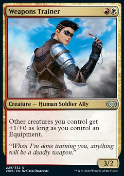 Weapons Trainer - Double Masters (Uncommon) [2XM-228]