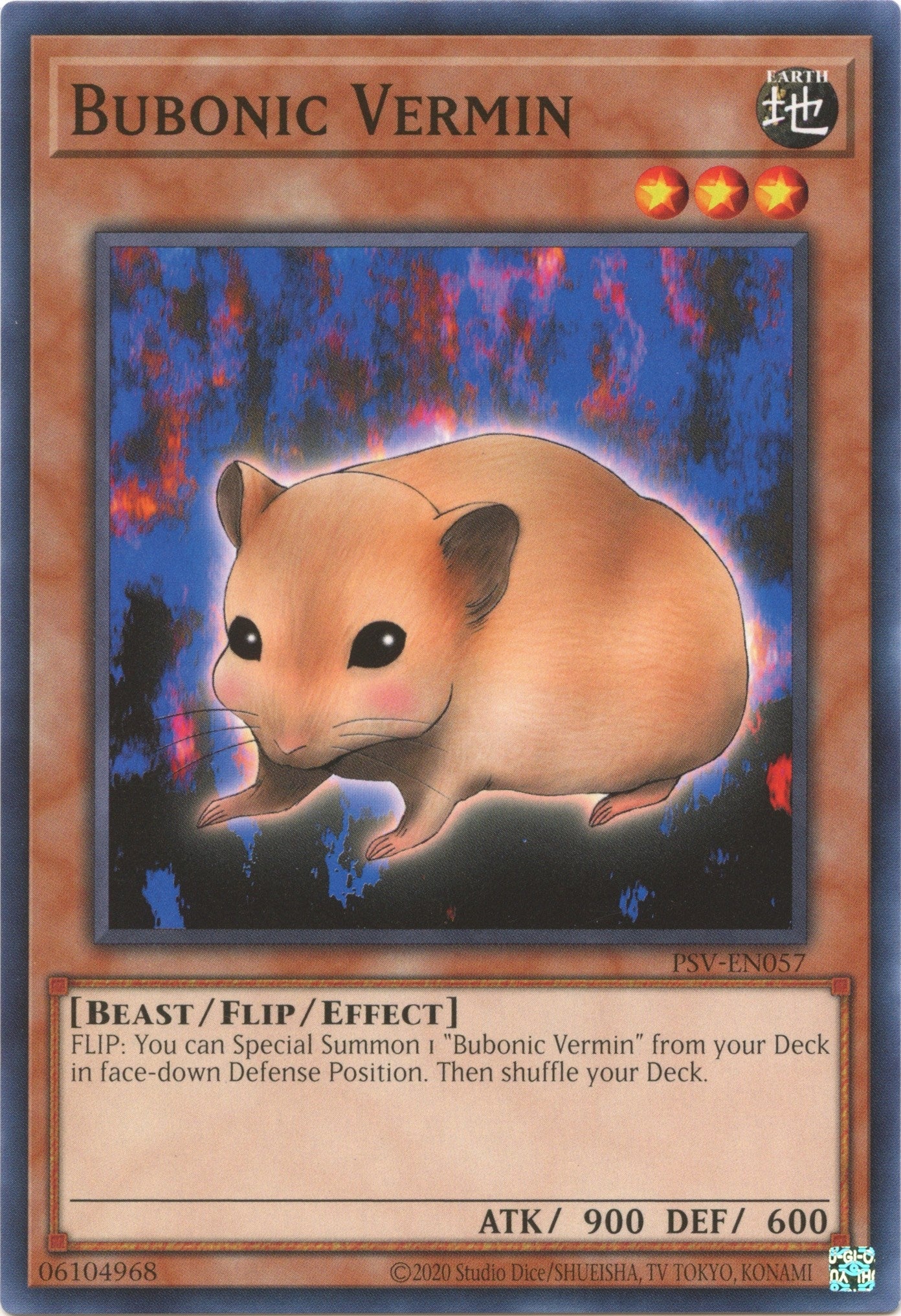 Image for Bubonic Vermin (Pharaoh's Servant (25th Anniversary Edition)) (PSV-EN057) - YuGiOh