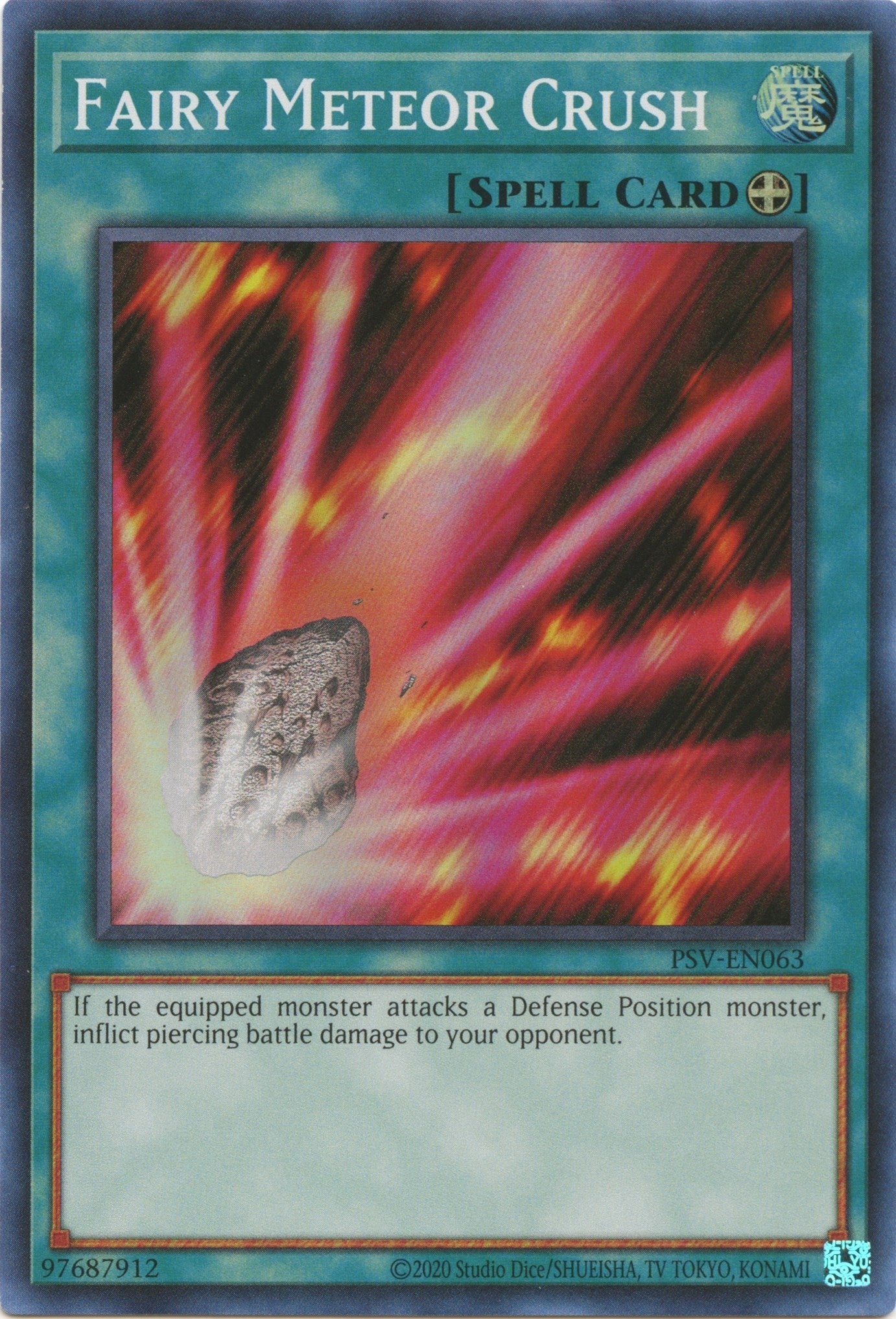 Image for Fairy Meteor Crush (Pharaoh's Servant (25th Anniversary Edition)) (PSV-EN063) - YuGiOh